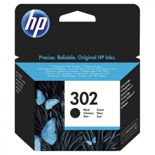 Cartus cerneala HP 302, F6U66AE, Original, Negru Cartus cerneala HP 302, F6U66AE, Original, Negru