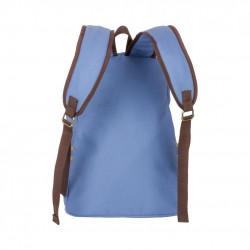 Rucsac notebook Serioux JOY 15.6", compartimentat, textil, Albastru deschis