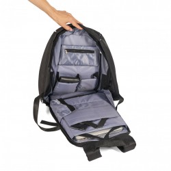 Rucsac notebook Serioux waterproof,15.6'',USB,negru