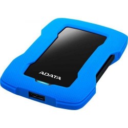 HDD extern ADATA, 2TB, HD330, 2.5, USB 3.1, Senzor protectie socuri, Criptare Date, Albastru