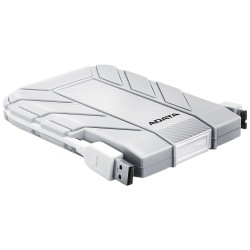 HDD extern ADATA, 2TB, HD710 PRO, 2.5", USB 3.1, p Pastic si Silicon, Rezistent la socuri, Alb