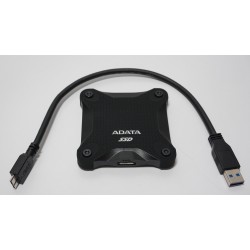 SSD Extern ADATA SD600Q, 2.5", 240GB, USB 3.1, R/W speed: up to 440/430MB/s, Negru SSD Extern ADATA SD600Q, 2.5", 240GB, USB 3.1, R/W speed: up to 440/430MB/s, Negru