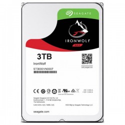 Hard Disk desktop Seagate IronWolf NAS 3TB, 5900rpm, 64MB cache, SATA3, ST3000VN007