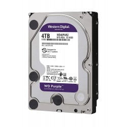 Hard Disk desktop WESTERN DIGITAL Purple 4TB, Surveillance, SATA3, 64MB, WD40PURZ