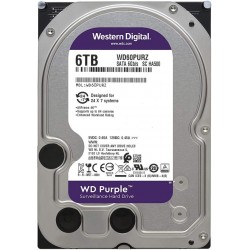 Hard Disk desktop WESTERN DIGITAL Purple, 6TB, 5400rpm, 64 MB Cache, SATA3, WD60PURZ