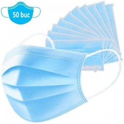 Masca faciala (nesterila), uz medical, unica folosinta, 50 buc Masca faciala (nesterila), uz medical, unica folosinta, 50 buc