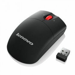 Mouse Wireless Lenovo 0A36188, Negru