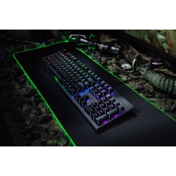 Tastatura gaming mecanica Razer Huntsman, iluminare Chroma RGB, switch optic, Negru Tastatura gaming mecanica Razer Huntsman, iluminare Chroma RGB, switch optic, Negru