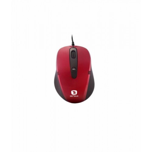 Mouse optic Serioux Pastel 3300, USB, Rosu Mouse optic Serioux Pastel 3300, USB, Rosu
