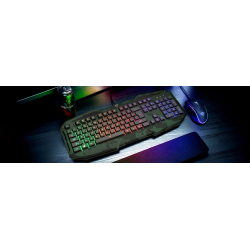 Tastatura Gaming TRUST GXT 830-RW Avonn Neagra