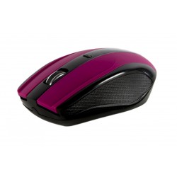 Mouse Wireless Serioux Rainbow 400, USB, Purple