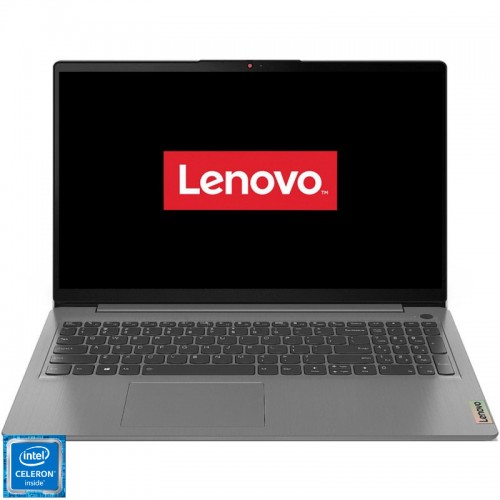 Laptop Lenovo IdeaPad 3 15ITL6 cu procesor Intel Celeron 6305, 15.6", Full HD, IPS, 4GB, 256GB SSD, Intel UHD Graphics, No OS, Arctic Grey