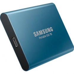 SSD extern Samsung 2.5", 500GB, T5, USB3.1, 540Mb/sec, albastru SSD extern Samsung 2.5", 500GB, T5, USB3.1, 540Mb/sec, albastru