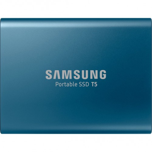 SSD extern Samsung 2.5", 500GB, T5, USB3.1, 540Mb/sec, albastru SSD extern Samsung 2.5", 500GB, T5, USB3.1, 540Mb/sec, albastru