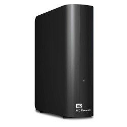 HDD extern WD, Elements, 10TB, 3.5", Black, USB 3.0, Negru