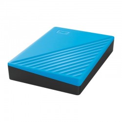 HDD extern WD, My Passport, 4TB, 2.5", USB 3.2, compatibil cu Windows, Albastru