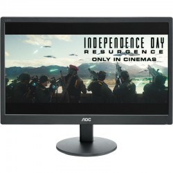 Monitor LED TN AOC 18.5", Wide, VGA, E970SWN, Negru Monitor LED TN AOC 18.5", Wide, VGA, E970SWN, Negru