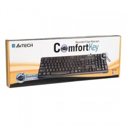 Tastatura A4tech KR-750, USB, Negru Tastatura A4tech KR-750, USB, Negru