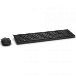 Kit Tastatura + Mouse Wireless Dell KM636, Negru