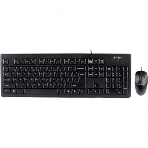 Kit Tastatura + Mouse A4tech KRS-8372, USB, Negru Kit Tastatura + Mouse A4tech KRS-8372, USB, Negru