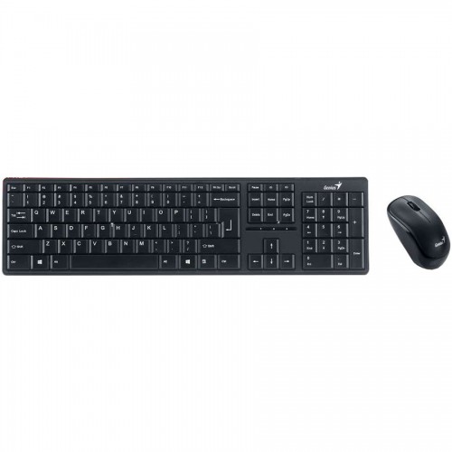 Kit tastatura + Mouse Genius Slimstar 8000ME, Wireless, USB, Negru Kit tastatura + Mouse Genius Slimstar 8000ME, Wireless, USB, Negru