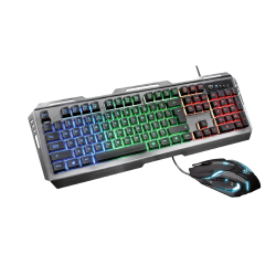 Kit tastatura si mouse Trust GXT 845 Tural Gaming Combo